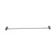 Diamora Luxury Knurled Gunmetal Grey Single Towel Rack Rail 600mm Diamora Luxury Knurled Gunmetal Grey Single Towel Rack Rail 600mm